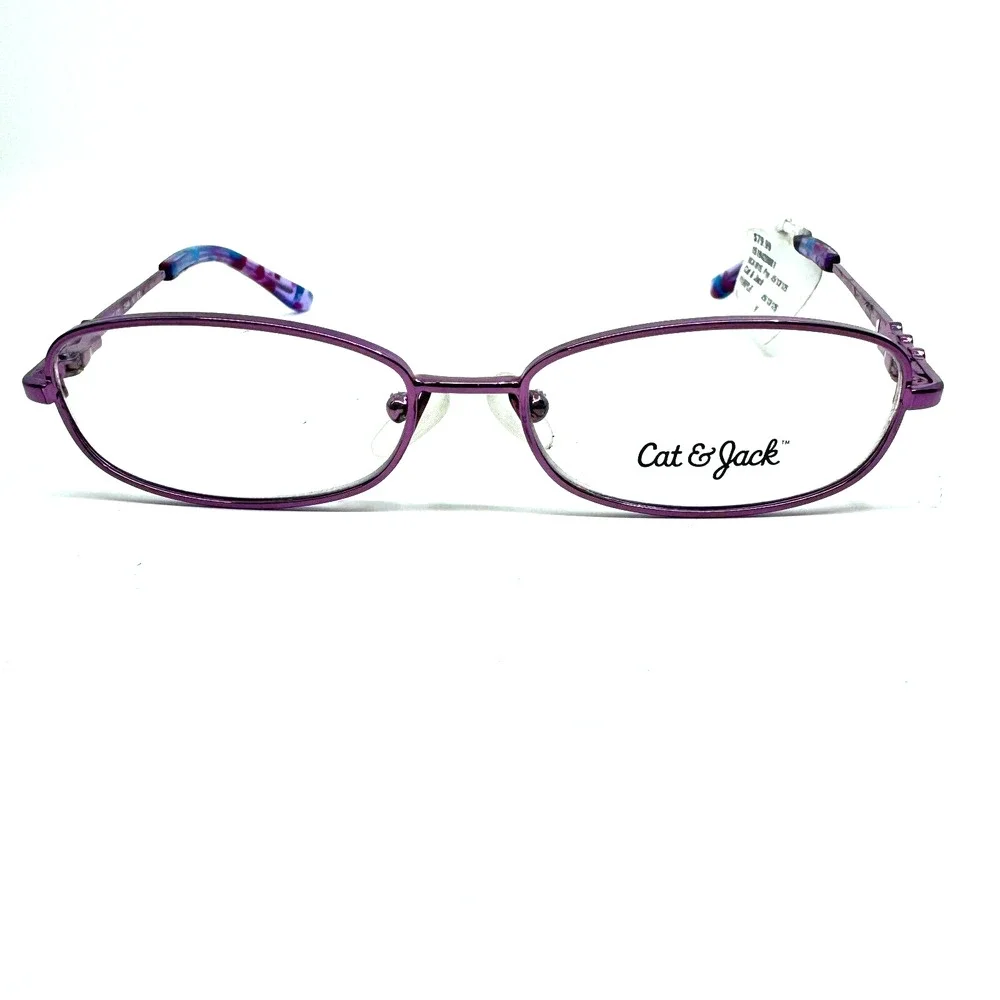 CAT & JACK CA1015 2546 Purple Girls Full Rim Eyeglasses‎ Frames 45-13-125 H10519